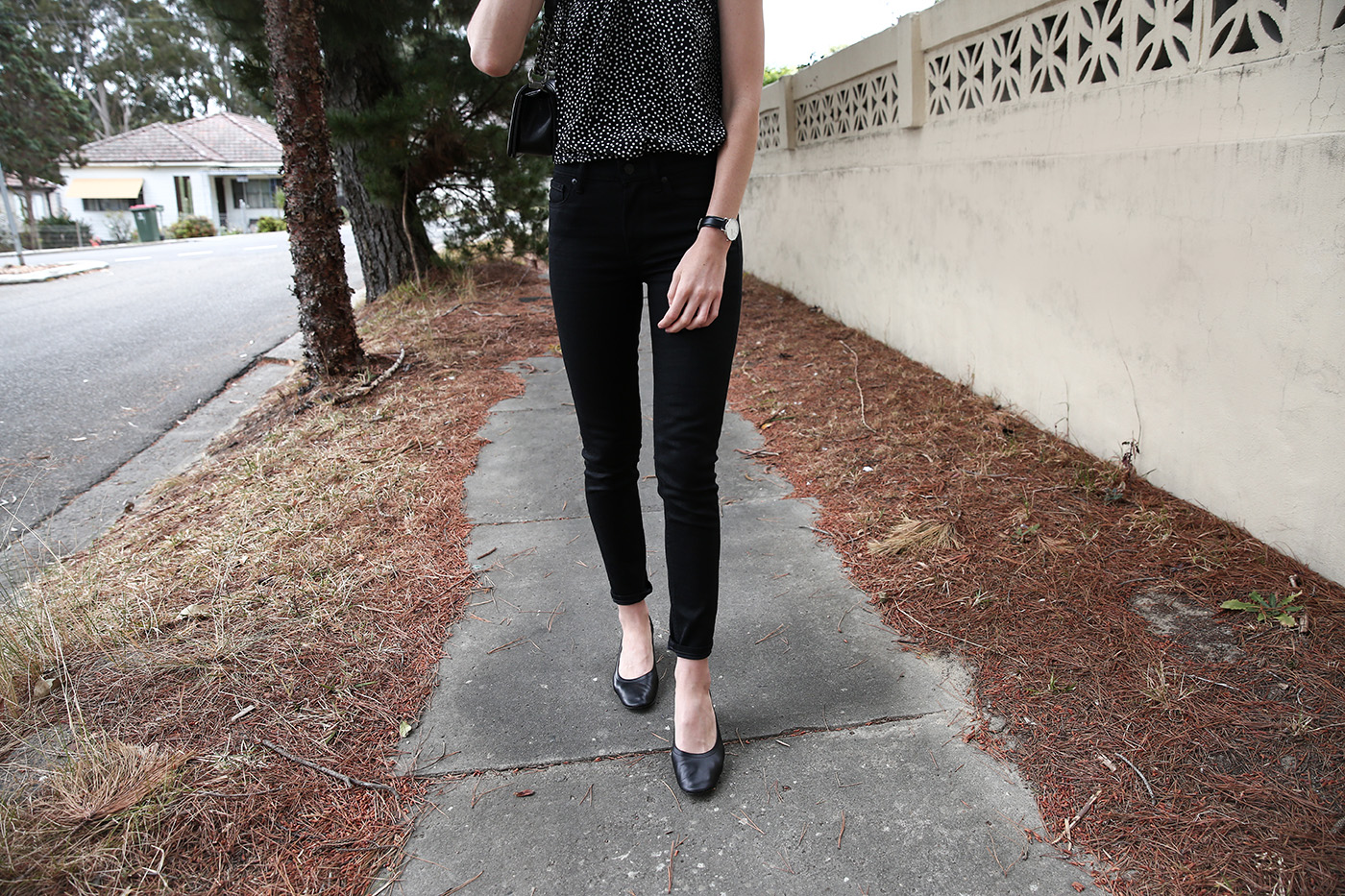 everlane black denim