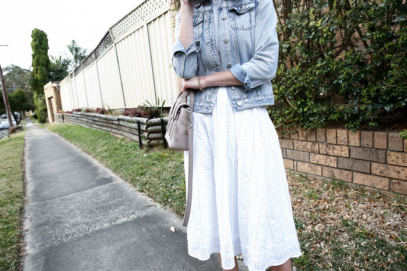 White midi skirt outlet 02