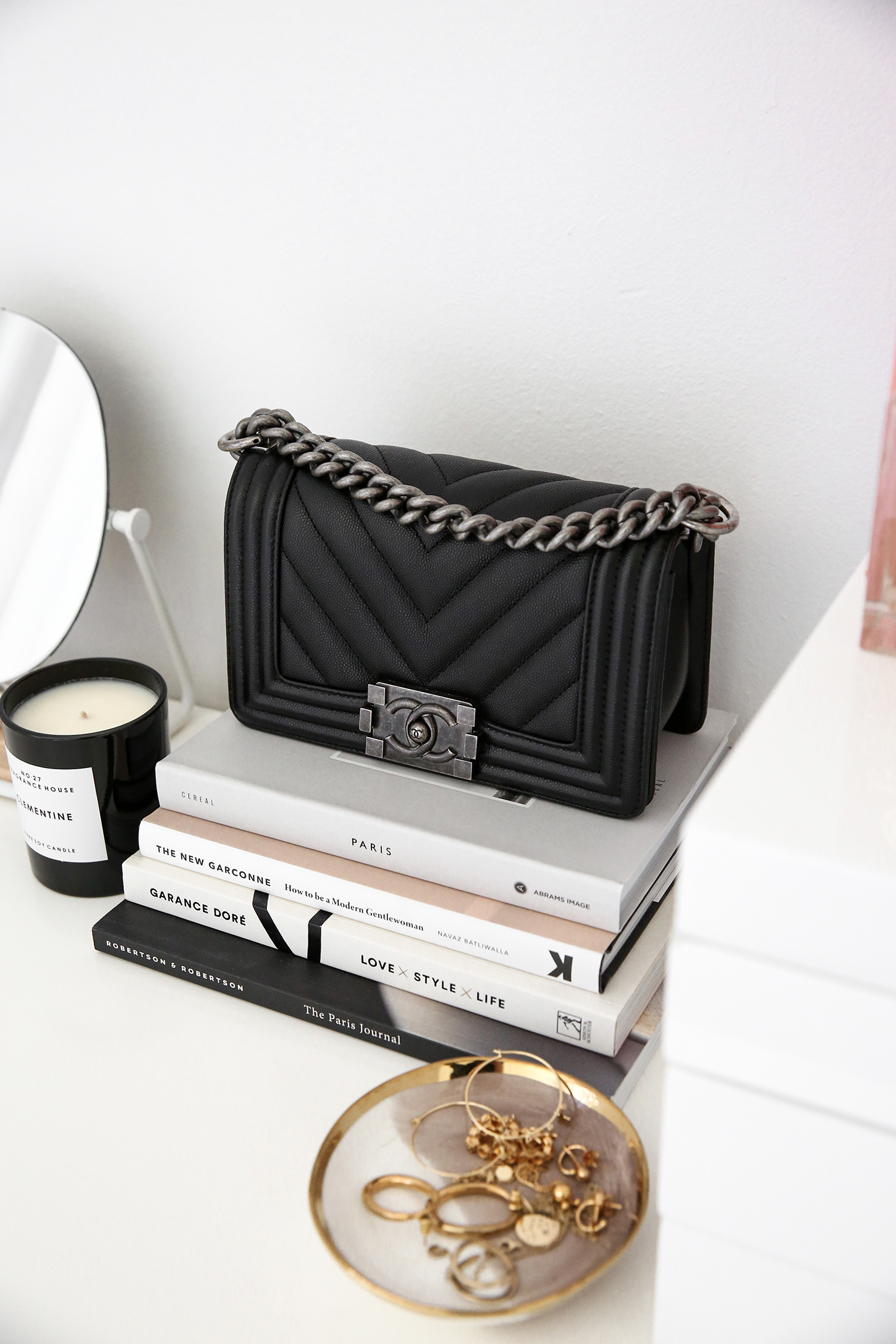 CHANEL HANDBAG COMPARISON  REVIEW  THE CHANEL BOY BAG AND THE CHANEL  CLASSIC FLAP BAG  YouTube