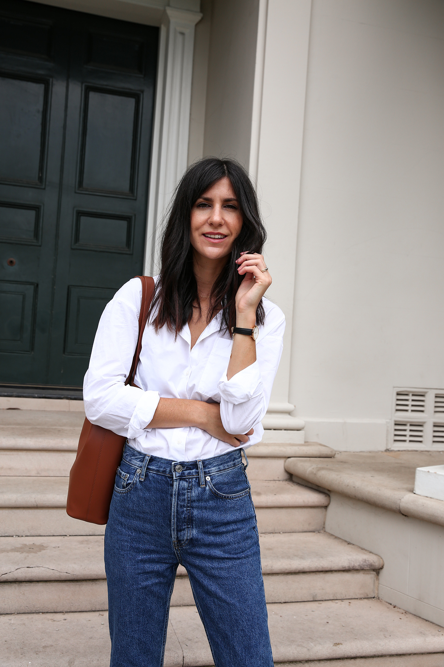 Everlane ‘90s Cheeky Straight Jean Review - Mademoiselle | Minimal ...