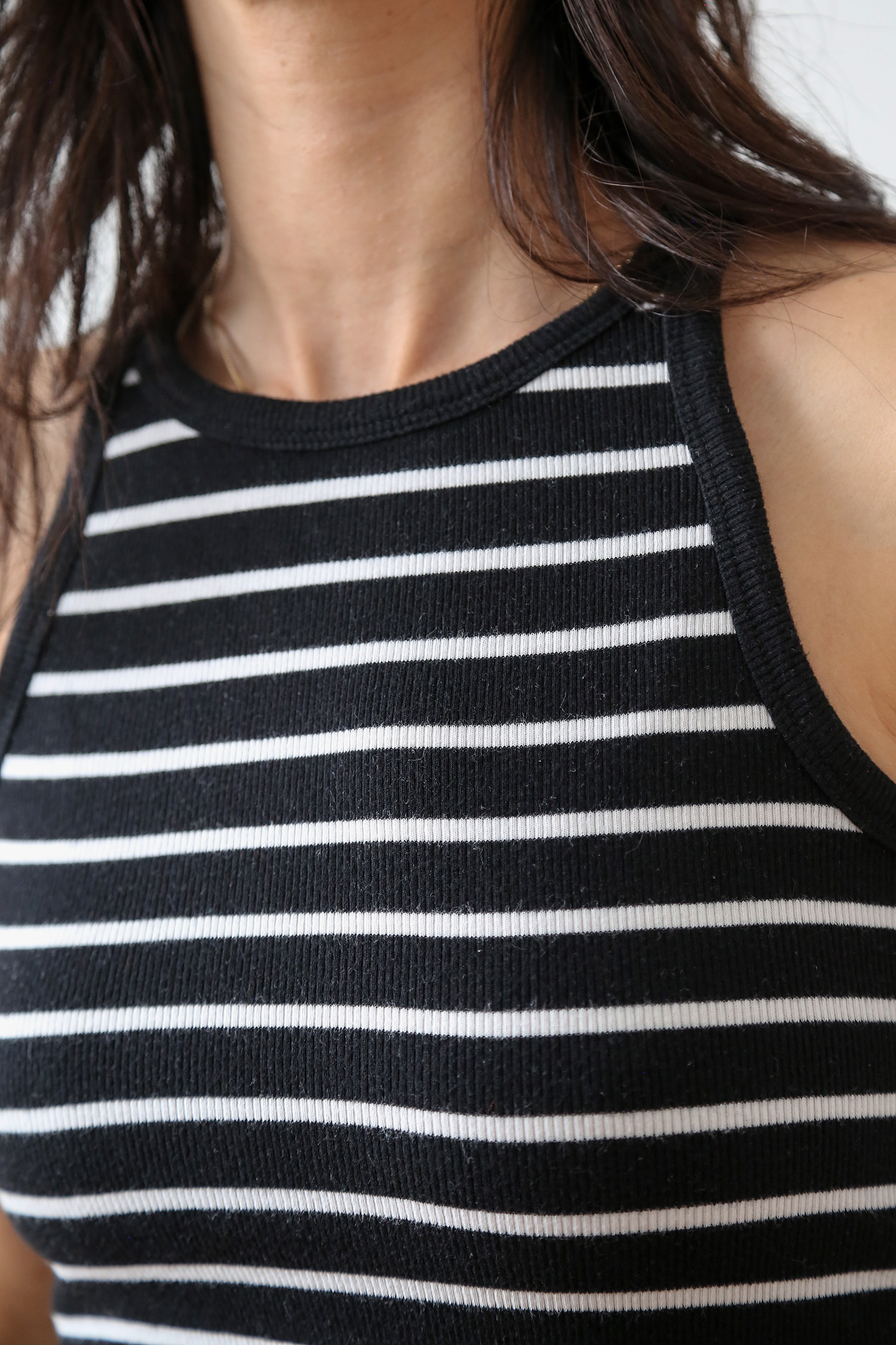 Striped Tank Minimal Style