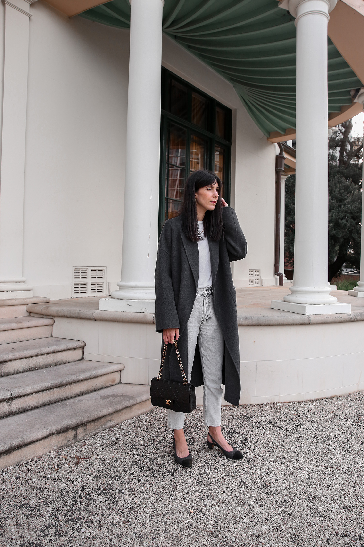 The Curated Boyfriend Coat Review - Mademoiselle | Minimal Style Blog