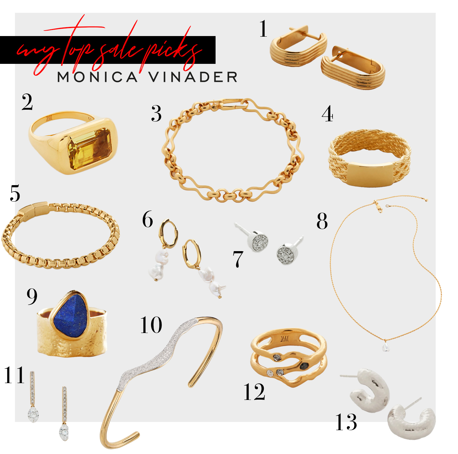 Monica Vinader Jewellery Edit