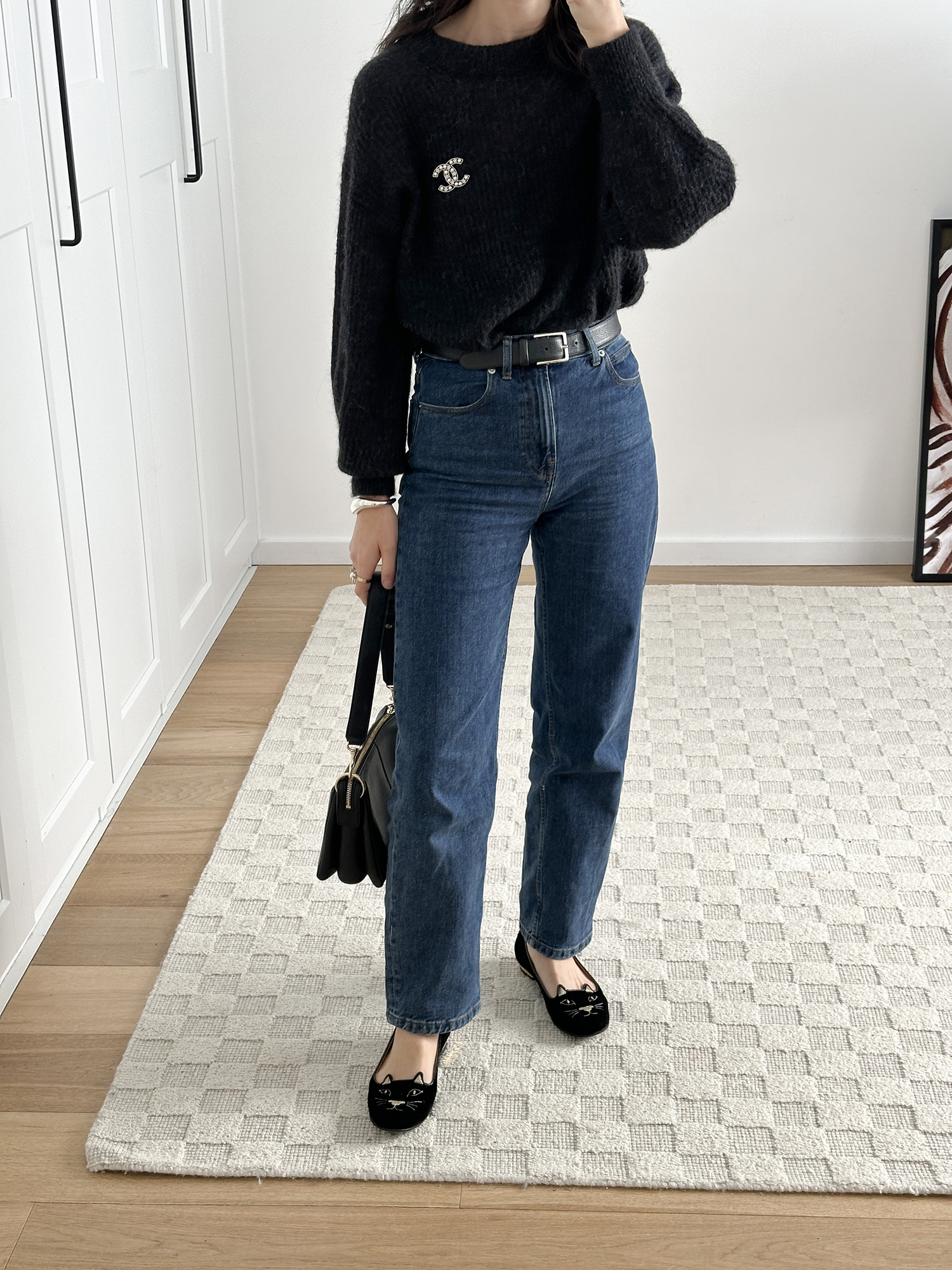 Everlane way high jeans