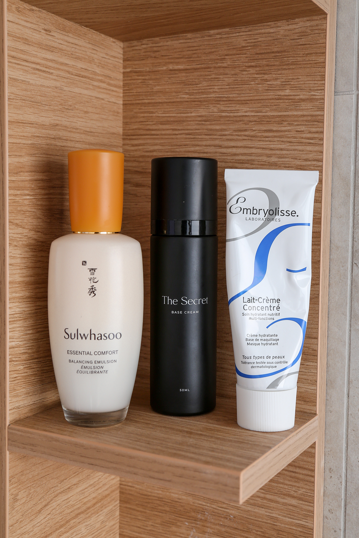 Day moisturiser edit Sulwhasoo The Secret Base Cream Embryolisse Lait-Creme Concentre