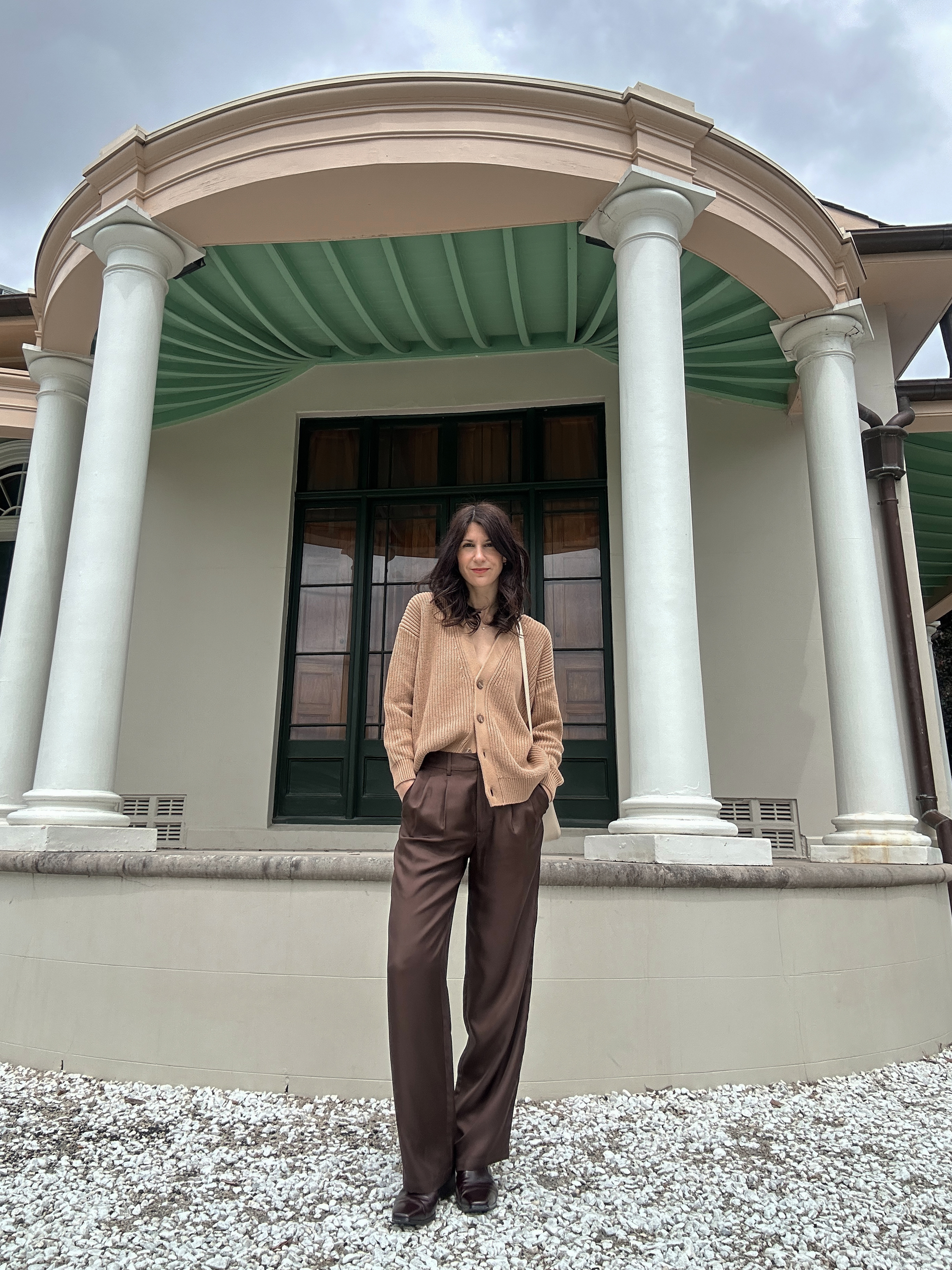 Quince silk twill trousers review