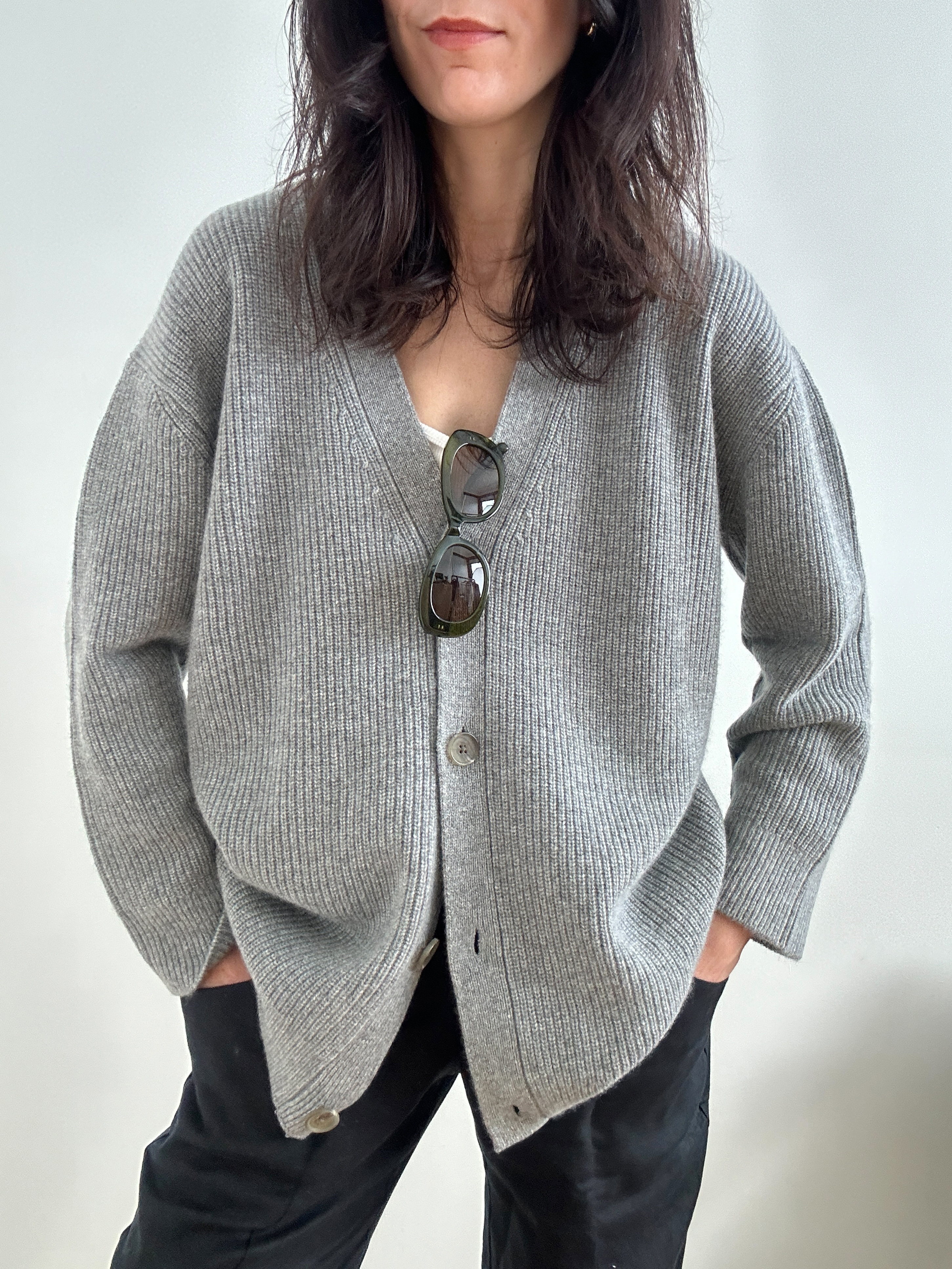 Quince oversized cashmere cardigan Jenni Kayne cocoon cardigan dupe