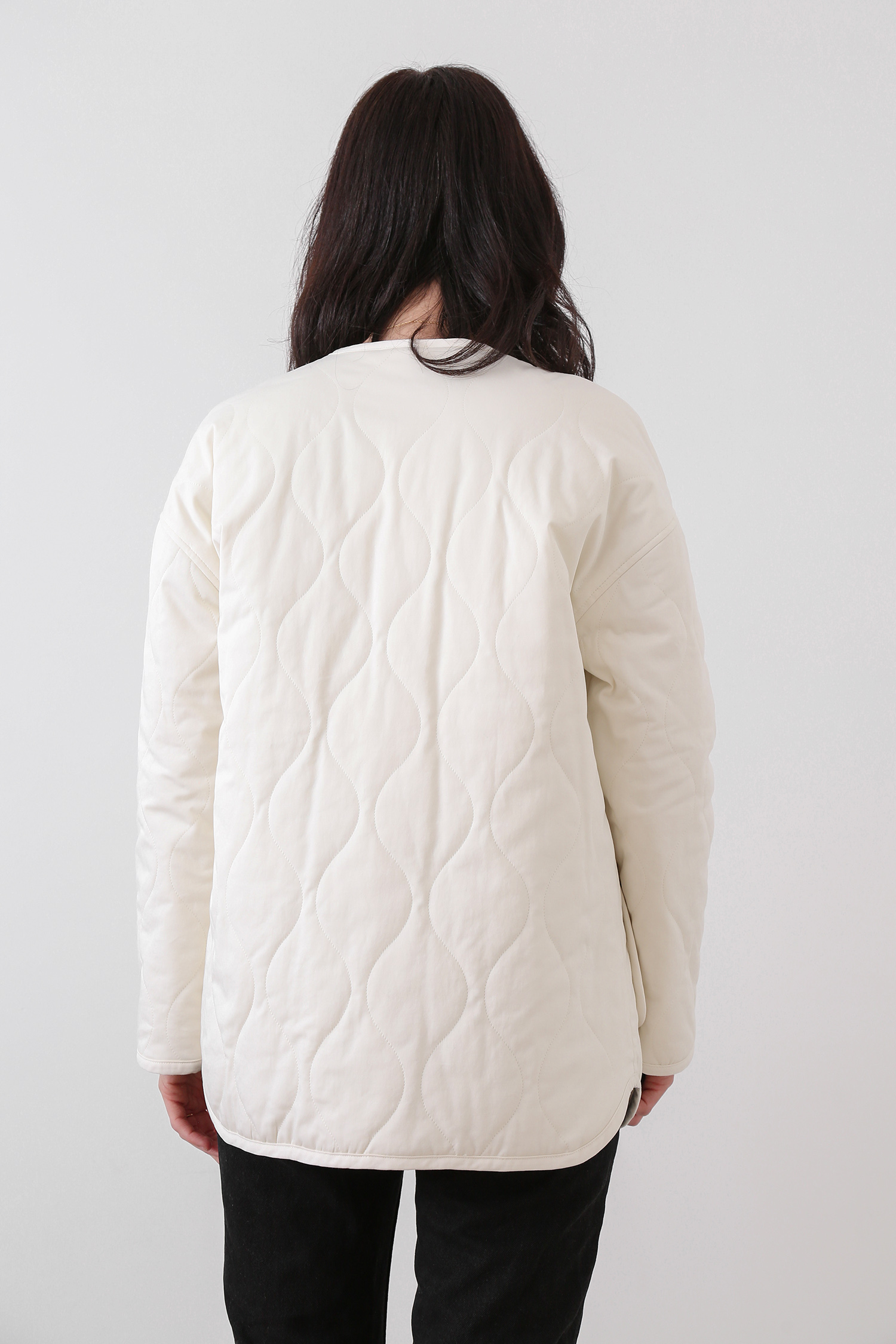 White  quilted jacket