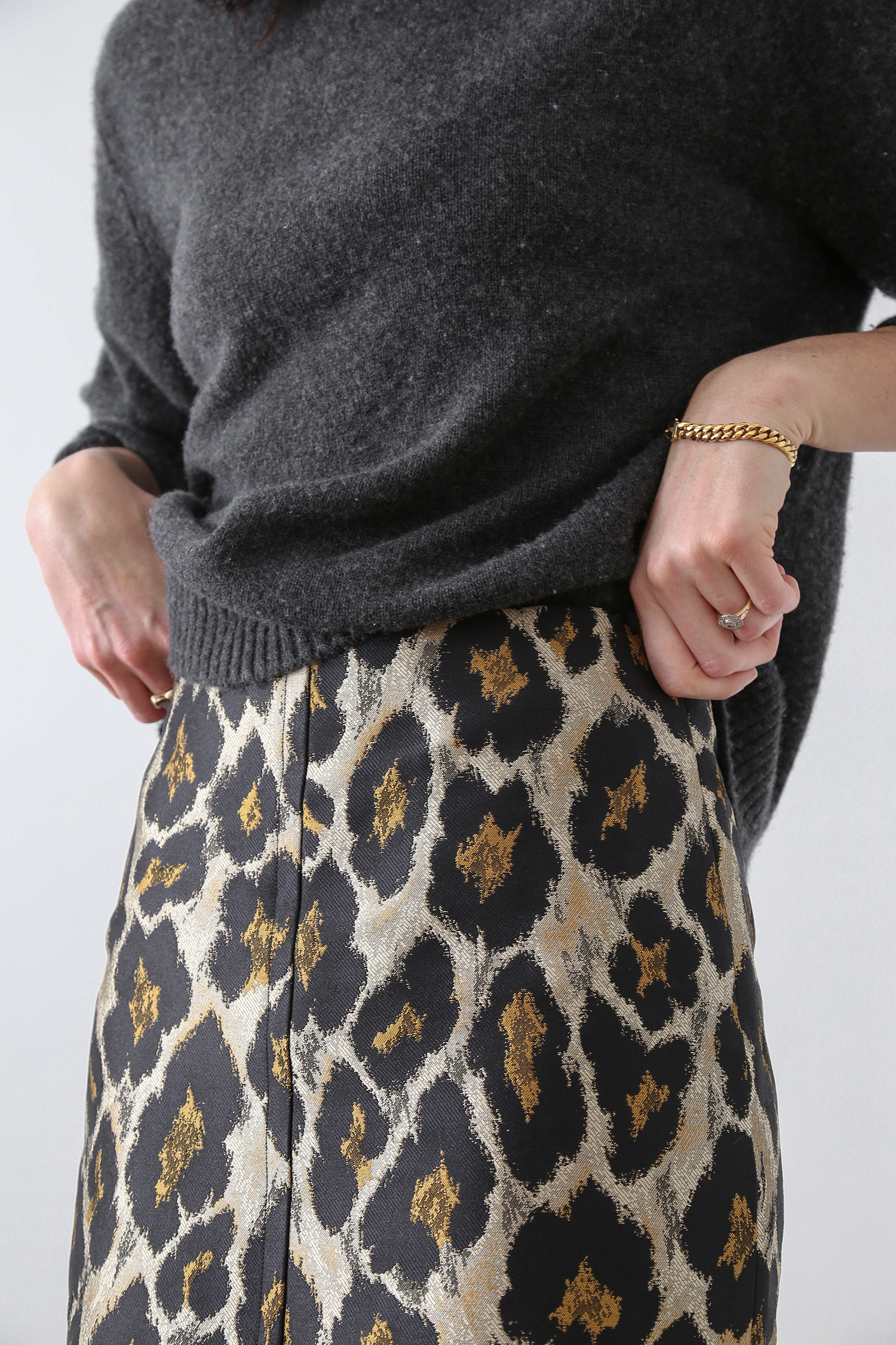 leopard brocade