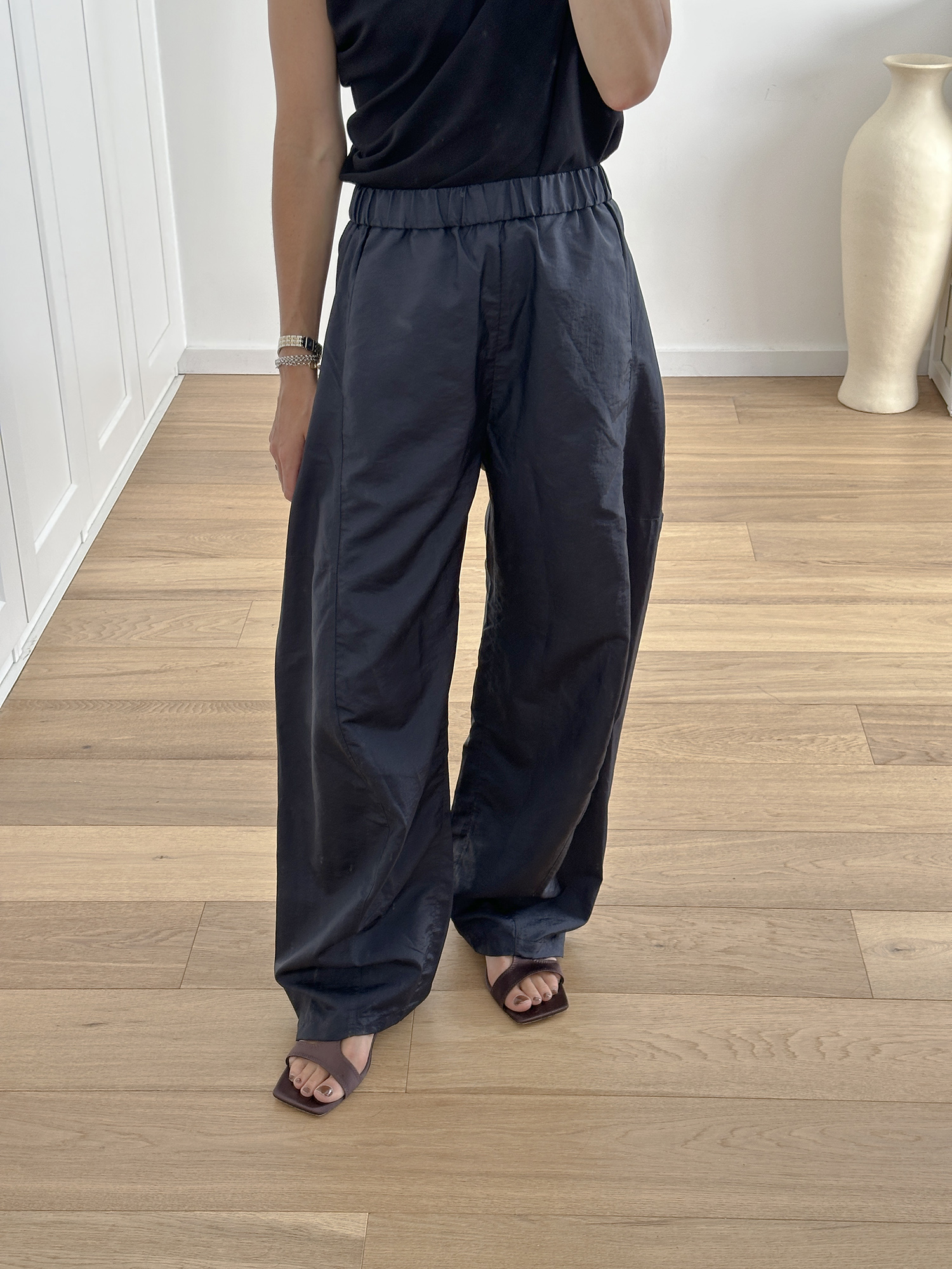 Tibi Crispy Nylon Winslow Pant Review