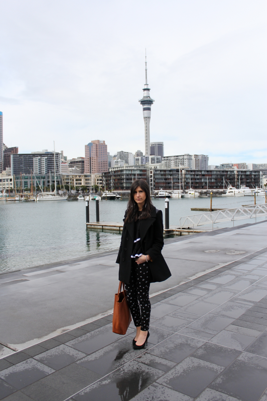 NZFW streetstyle ruby charlie jeans karen walker docker slanting frill top