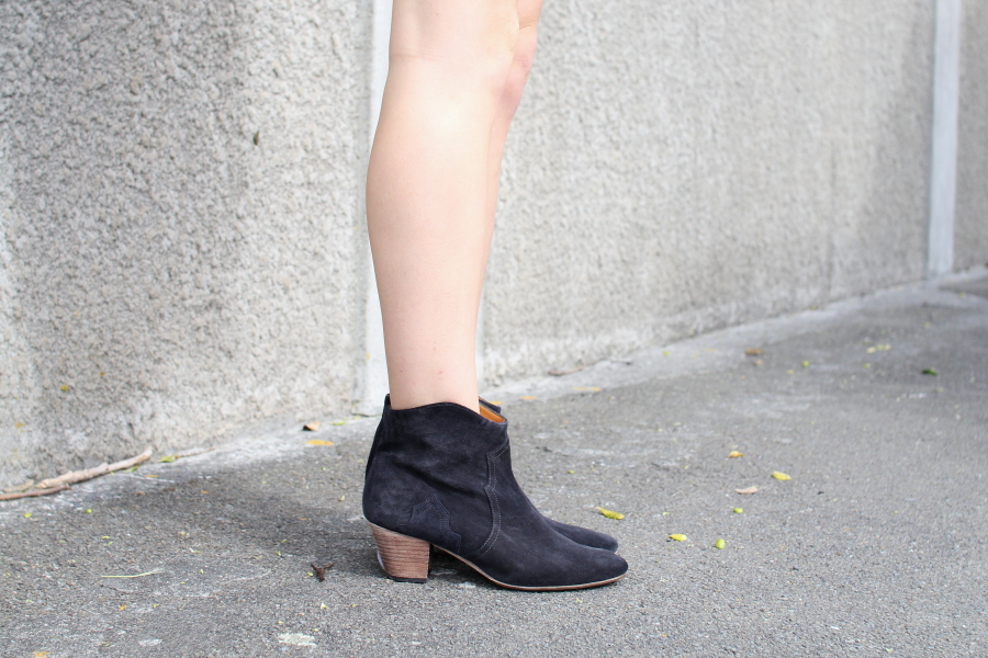 isabel marant anthracite dicker boots