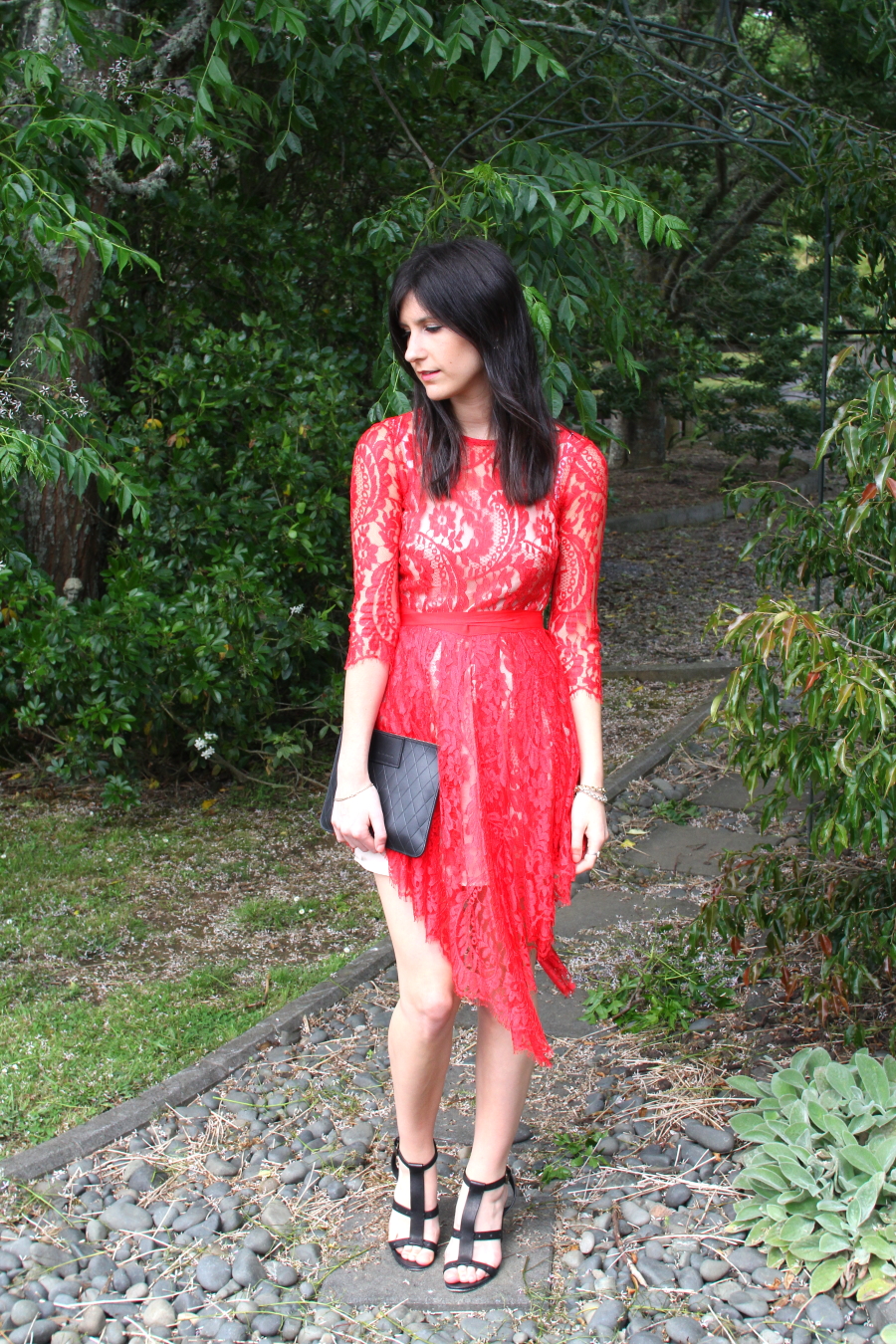 lover susien chong serpent lace dress