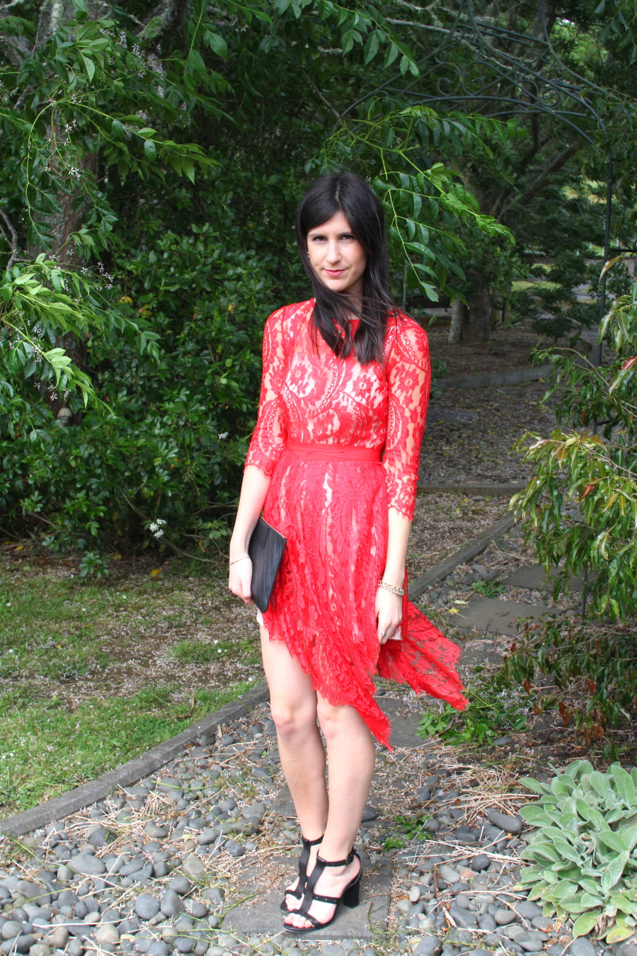 lover susien chong serpent lace dress