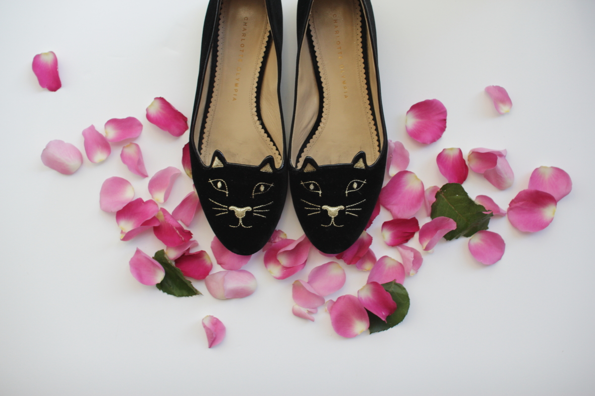 charlotte olympia kitty flats