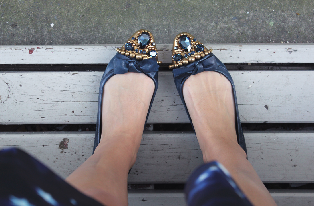 miu miu bejewelled embellished flats shoes