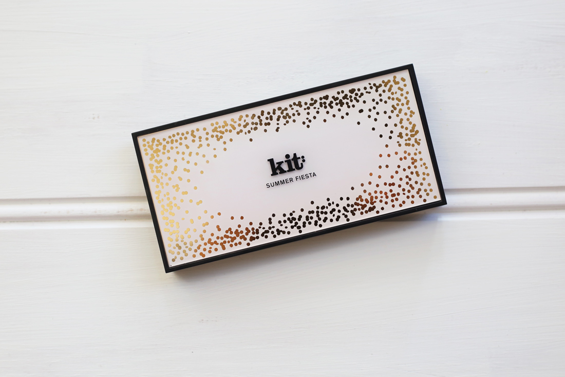 Kit. Cosmetics Summer Fiesta nude eye shadow palette review