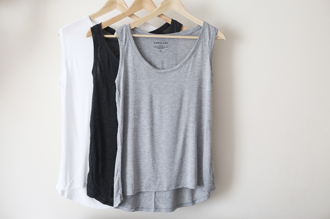 everlane ryan slouchy tank muscle tank review