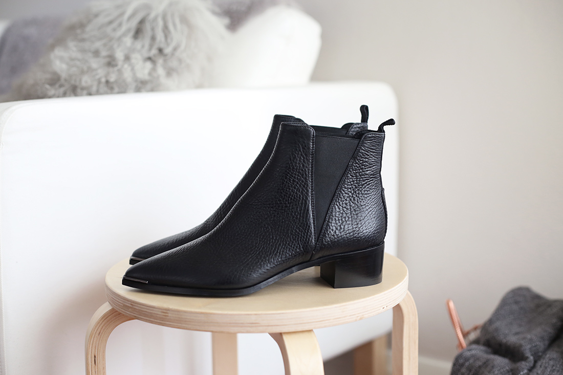 jensen leather ankle boots