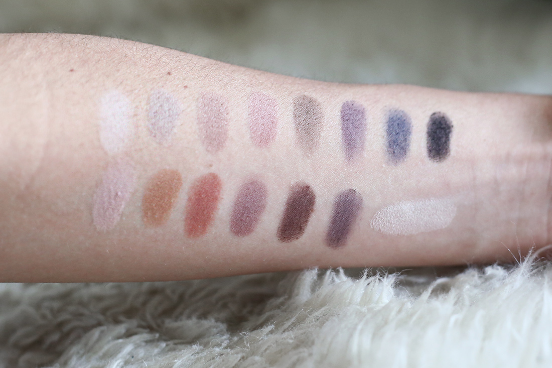 it cosmetics naturally pretty eyeshadow palette swatches