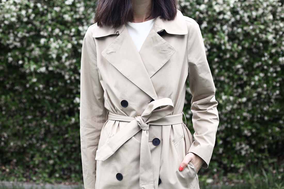 Everlane Trench Coat Review & some exciting news… - Mademoiselle ...