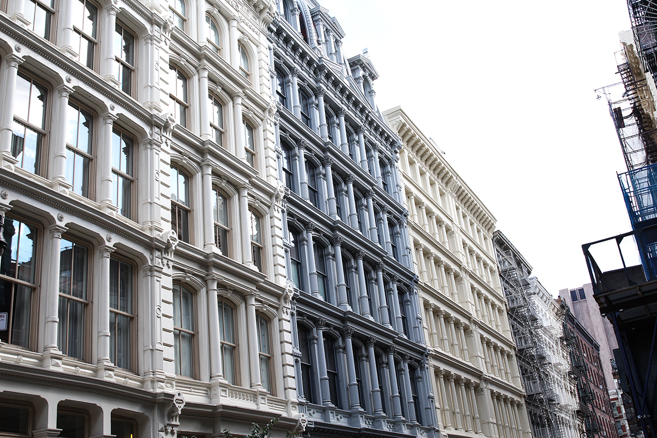 USA new york travel guide buildings soho