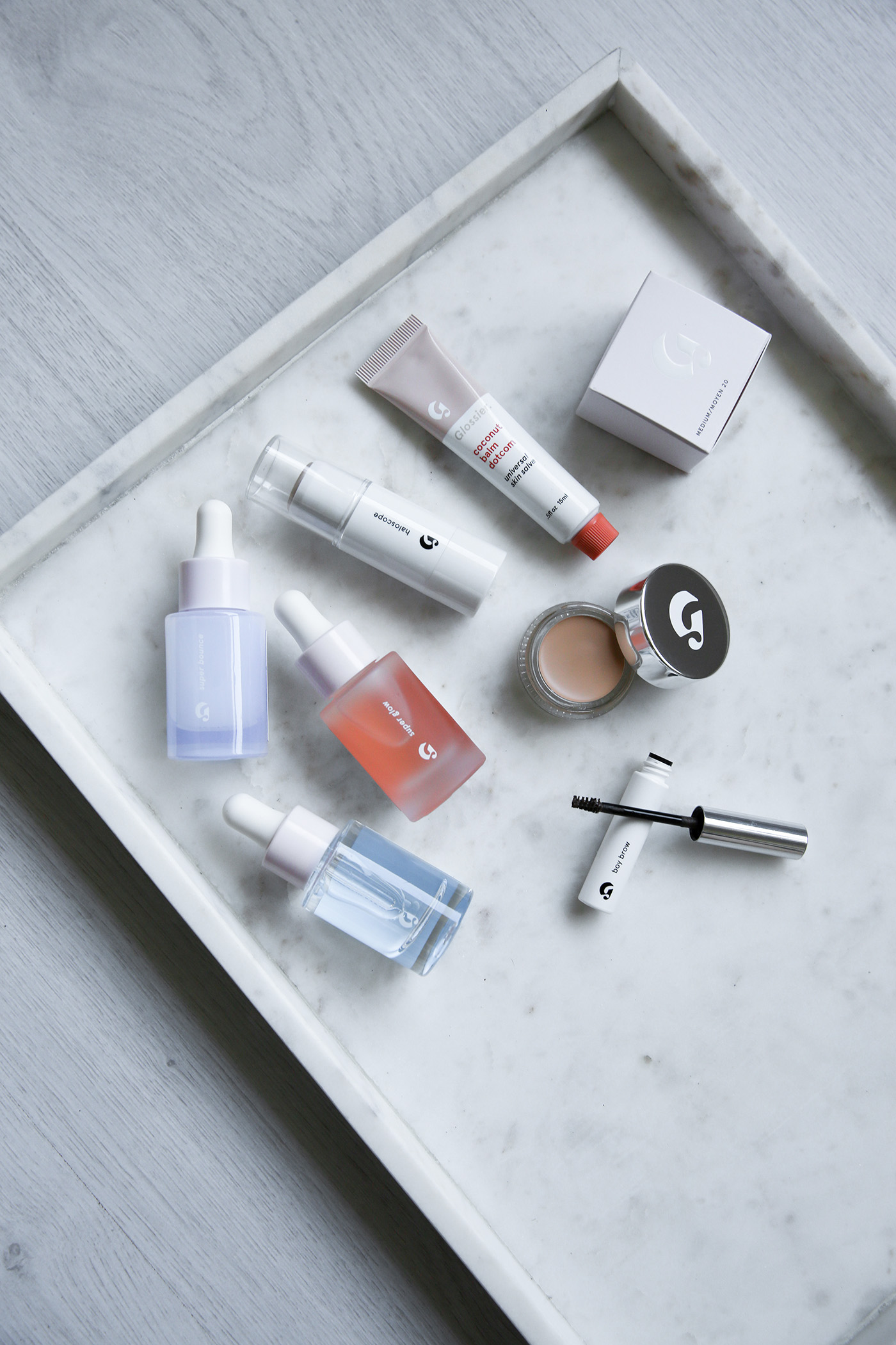 glossier beauty make up review minimal