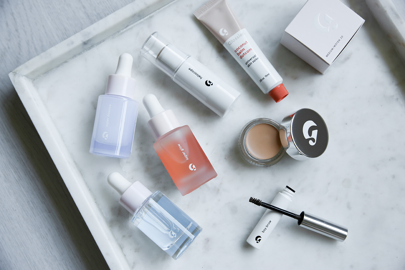 glossier beauty make up review minimal
